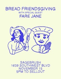 bread friendsgiving with fare jane